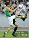 DFB Pokal Finale: Bremen - Aachen, Zweikampf