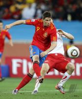 FUSSBALL WM 2010, VORRUNDE: Spanien - Schweiz