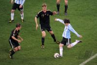 FUSSBALL WM 2010, VIERTELFINALE: ARGENTINIEN - DEUTSCHLAND