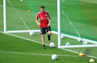 Fussball 1. Bundesliga 11/12: FC Bayern Muenchen Training in Doha
