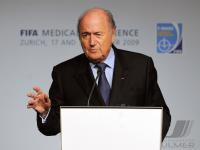 Fussball International FIFA-Praesident   Blatter (SUI)