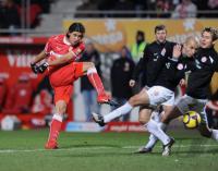 FUSSBALL  1. BUNDESLIGA  09/10   FSV Mainz 05 - VfB Stuttgart