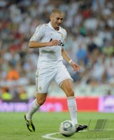 FUSSBALL International Primera Division/Super Cup 2011:  Karim Benzema (Real Madrid)