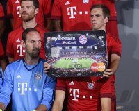 Fussball 1. Bundesliga 2015/2016: Fototermin beim FC Bayern Muenchen