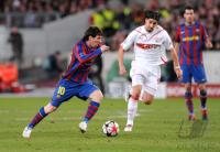 FUSSBALL  International CHL 09/10 : VfB Stuttgart -  FC Barcelona