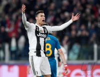 Fussball CHL 18/19 Achtelfinale: JZBEL Cristiano Ronaldo (Juventus Turin)