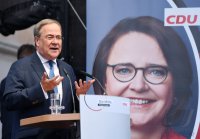 Politik, Bundestagswahl 2021 Wahlkampf CDU; Union-Kanzlerkandidat Armin Laschet