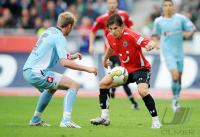 FUSSBALL 1. BUNDESLIGA: Hannover - Moenchengladbach