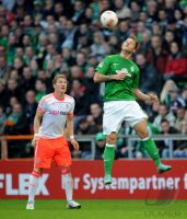 Fussball 1. Bundesliga Saison 12/13: Werder Bremen - FC Bayern Muenchen