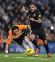 FUSSBALL International Primera Division 11/12:  RCD Espanyol Barcelona - FC Barcelona