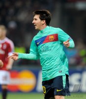 Fussball CHL  Saison 2011/2012:  JUBEL Lionel Messi (Barca)