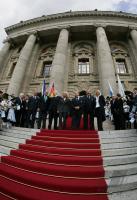 Fussball WM 2006: Empfang des Bayerischen Ministerpraesidenten