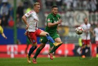 Fussball, 1. Bundesliga  Saison 2014/2015: Hamburger SV - FC Augsburg