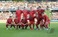 Fussball U21-EURO 2011 FINALE:  Teamfot Schweiz