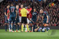 Fussball International CHL Saison 13/14: Manchester United FC - FC Bayern Muenchen