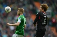 Fussball, 1. Bundesliga  Saison 2013/2014: SV Werder Bremen - VfB Stuttgart