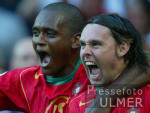 Fussball INTERNATIONAL  EURO 2004 Russland-Portugal im Stadion da Luz