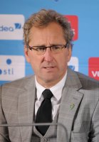 Fussball International EM 2012-Qualifikation:  Trainer Erik Hamren (Schweden)