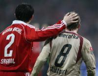 Fussball 1. Bundesliga  FC Bayern Muenchen - VfB Stuttgart