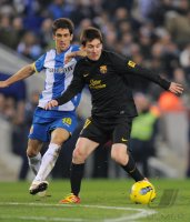 FUSSBALL International Primera Division 11/12:  RCD Espanyol Barcelona - FC Barcelona