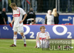 Fussball 1. Bundesliga: Leverkusen - Stuttgart,  Stuttgart enttaeuscht