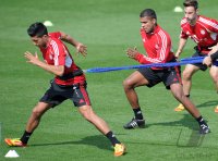 Fussball 1. Bundesliga 11/12: FC Bayern Muenchen Training in Doha