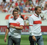 Fussball 1. Bundesliga  Saison 2011/2012:  Karl-Heinz Foerster und Guido Buchwald