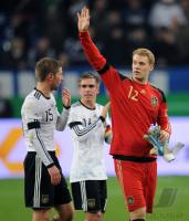 Fussball, International, Freundschaftsspiel: Deutschland, LAHM, NEUER und HITZLSPERGER