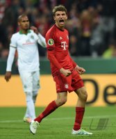 Fussball DFB Pokal Halbfinale 15/16: FC Bayern Muenchen - SV Werder Bremen