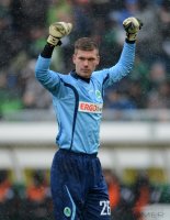 Fussball 1. Bundesliga :  Torwart Max Gruen (Greuther Fuerth)