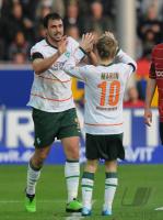 FUSSBALL  1. BUNDESLIGA  09/10  SC Freiburg  - SV Werder Bremen