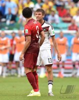 FUSSBALL WM 2014, Gruppenphase: Deutschland - Portugal