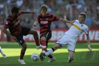Fussball 1. Bundesliga  Saison 2011/2012:  SC Freiburg - Borussia Moenchengladbach