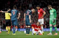 Fussball International CHL Saison 13/14: Manchester United FC - FC Bayern Muenchen