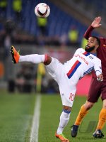 FUSSBALL EUROPA LEAGUE 16/17: AS Rom - Olympique Lyon