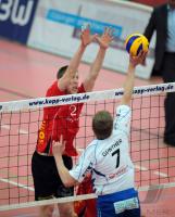 Volleyball 1. Bundesliga  08/09  TV Rottenburg - VC Leipzig