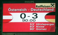 Fussball International: Oesterreich - Deutschland