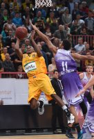 Basketball 1. Bundesliga 15/16 Hauptrunde: Walter Tigers Tuebingen - BG Goettingen