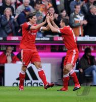 Fussball 1. Bundesliga : FC Bayern Muenchen - Bayer 04 Leverkusen