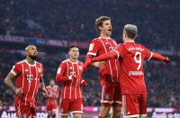 Fussball  1.Bundesliga   Saison 17/18: FC Bayern Muenchen - Hannover 96