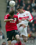 FUSSBALL   VfB Stuttgart - Bayer Leverkusen Spielszene