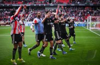 Fussball 1. Bundesliga  Saison  2025/2026  28. Spieltag SC Freiburg - FC Bayern Muenchen