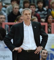 Basketball 1. Bundesliga 2011/2012:  Walter Tigers Tuebingen - Alba Berlin