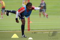 Fussball 1. Bundesliga: Training beim FC Bayern Muenchen