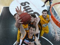 Basketball 1. Bundesliga 2012/2013:  Walter Tigers Tuebingen - ratiopharm Ulm