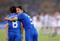 FUSSBALL  Olympia 2008   Halbfinale  Frauen   Japan - USA