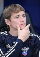 Fussball International Testspiel: Igor Pavlyuchenko (Russland)