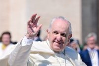 Vatikan, Rom Ostermesse 2022  Papst Franziskus I.