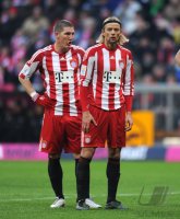 Fussball 1. Bundesliga : Bastian Schweinsteiger, Anatoliy Tymoshchuk (FC Bayern Muenchen)