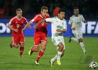 Fussball FIFA Klub WM 2013 FINALE: FC Bayern Muenchen - Raja Casablanca